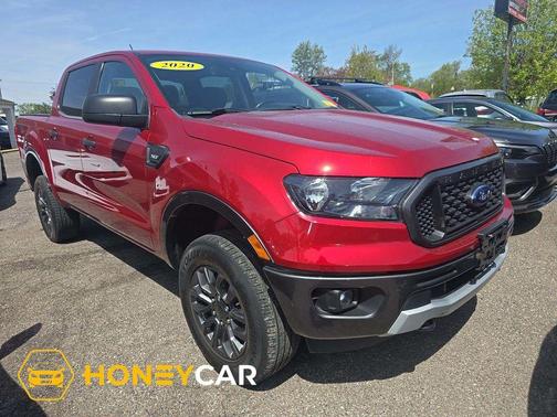 Red Metallic 2020 Ford Ranger XLT