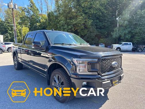Shadow Black 2018 Ford F-150 Lariat