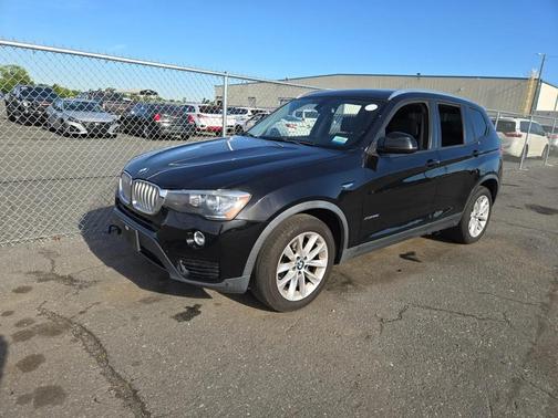 Jet Black 2017 BMW X3 xDrive28i