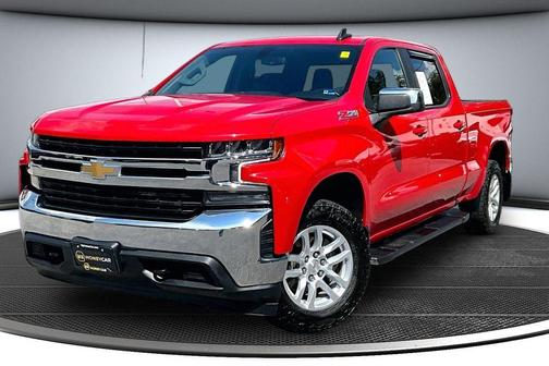 Red 2021 Chevrolet Silverado 1500 LT