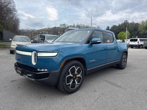 Blue 2022 Rivian R1T Adventure Package