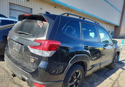 Crystal Black Silica 2022 Subaru Forester Wilderness