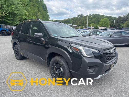 Crystal Black Silica 2022 Subaru Forester Wilderness