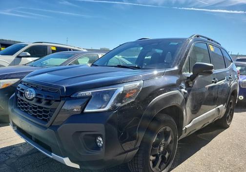 Crystal Black Silica 2022 Subaru Forester Wilderness