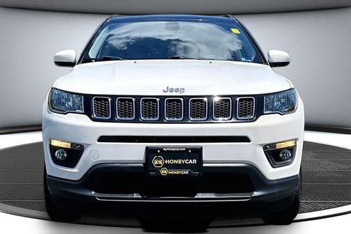 White Clearcoat 2019 Jeep Compass Latitude