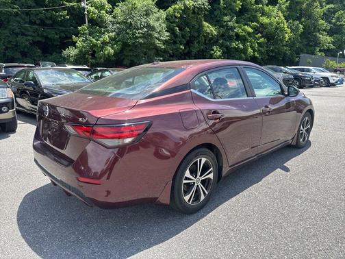 Rosewood Metallic 2021 Nissan Sentra SV
