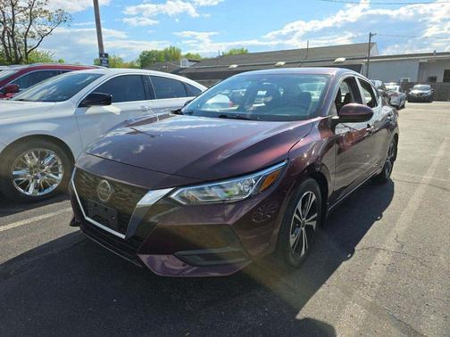 Rosewood Metallic 2021 Nissan Sentra SV