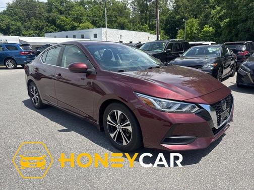 Rosewood Metallic 2021 Nissan Sentra SV