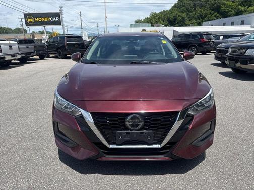 Rosewood Metallic 2021 Nissan Sentra SV