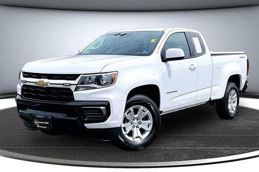 Summit White 2022 Chevrolet Colorado LT