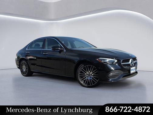 Black 2025 Mercedes-Benz C-Class C 300 4MATIC