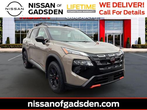 Baja Storm Metallic 2026 Nissan Rogue Rock Creek