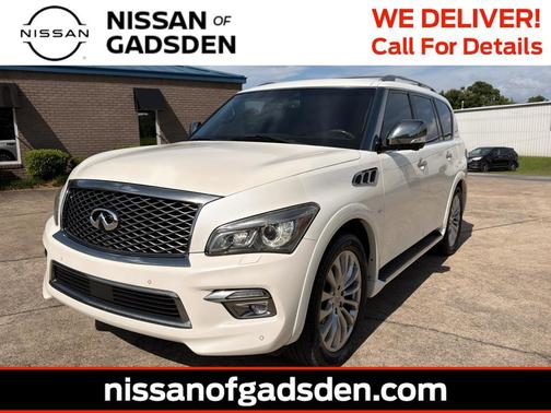 Majestic White 2016 INFINITI QX80 Limited