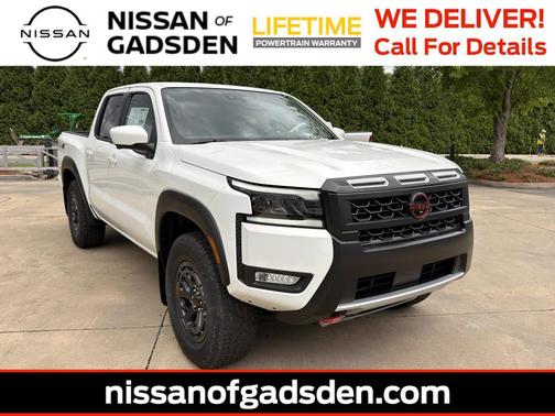 Glacier White 2026 Nissan Frontier PRO-4X