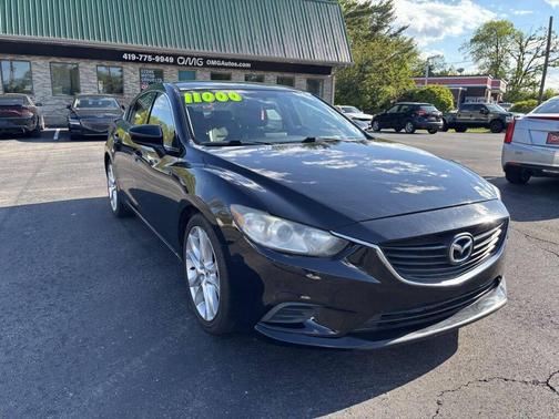 Jet Black Mica 2016 Mazda Mazda6 i Touring