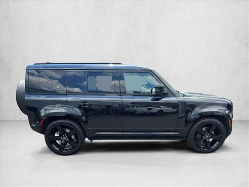 Santorini Black Metallic 2024 Land Rover Defender 110 P400 X-Dynamic SE