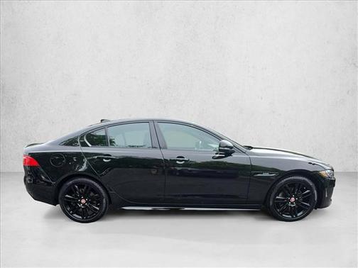 Santorini Black 2018 Jaguar XE 25t R-Sport