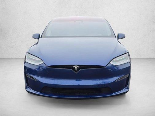Deep Blue Metallic 2022 Tesla Model X Dual Motor All-Wheel Drive