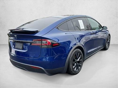 Deep Blue Metallic 2022 Tesla Model X Dual Motor All-Wheel Drive