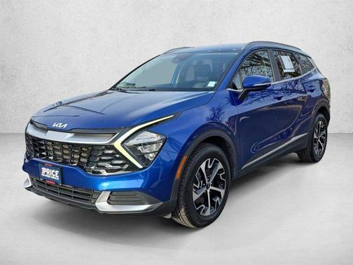 Sapphire Blue 2023 Kia Sportage EX