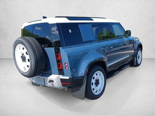 Tasman Blue Metallic 2025 Land Rover Defender 110 P300