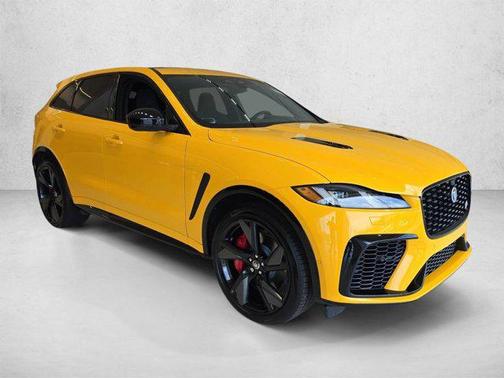 Sorrento Yellow SV Bespoke Ultra Metallic Gloss 2026 Jaguar F-PACE SVR P550 AWD Automatic