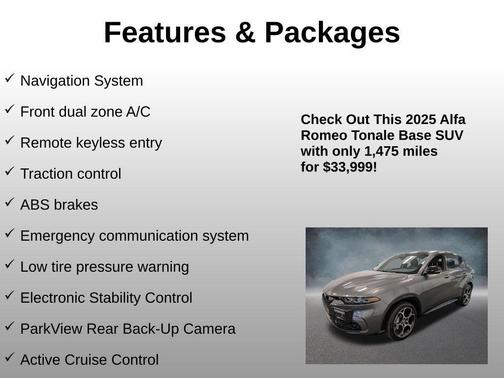 2025 Alfa Romeo Tonale EAWD