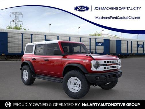 Ruby Red Metallic Tinted Clearcoat 2026 Ford Bronco Heritage Edition