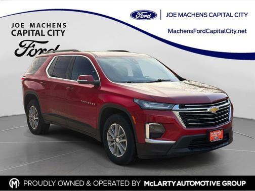 Radiant Red Tintcoat 2023 Chevrolet Traverse LT Cloth