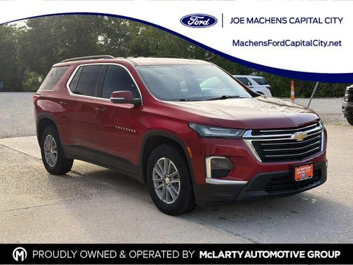 Radiant Red Tintcoat 2023 Chevrolet Traverse LT Cloth