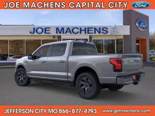 CARBONIZED GRAY METALLIC 2025 Ford F-150 Lightning Flash