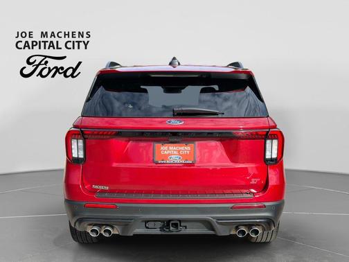 Rapid Red Metallic Tinted Clearcoat 2025 Ford Explorer ST