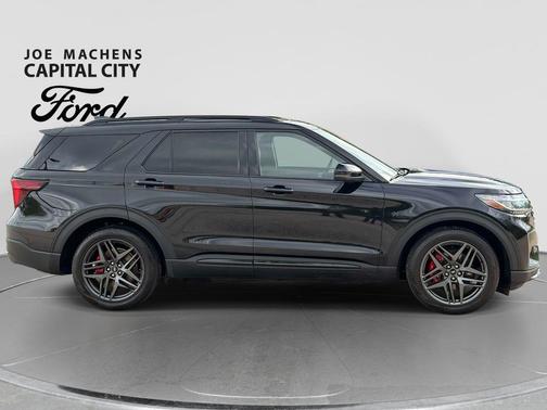 Agate Black Metallic 2025 Ford Explorer ST