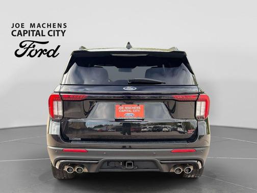 Agate Black Metallic 2025 Ford Explorer ST