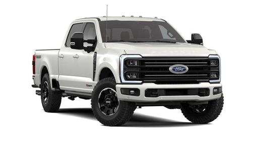 Star White Metallic Tri-Coat 2026 Ford F-350 Platinum