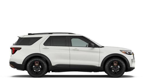 Star White Metallic Tri-Coat 2026 Ford Explorer Tremor