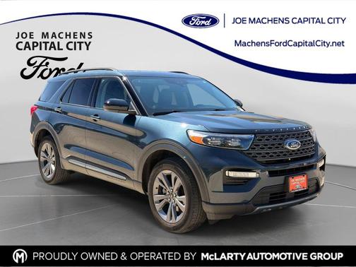 Blue Metallic 2024 Ford Explorer XLT