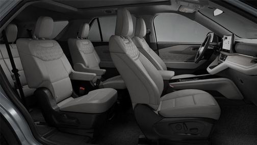 Space White Metallic 2026 Ford Explorer Platinum