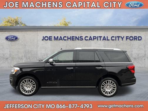 AGATE BLACK METALLIC 2023 Ford Expedition Platinum