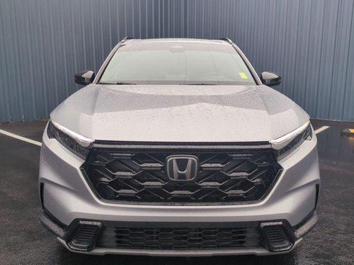 Solar Silver Metallic 2025 Honda CR-V Hybrid Sport FWD