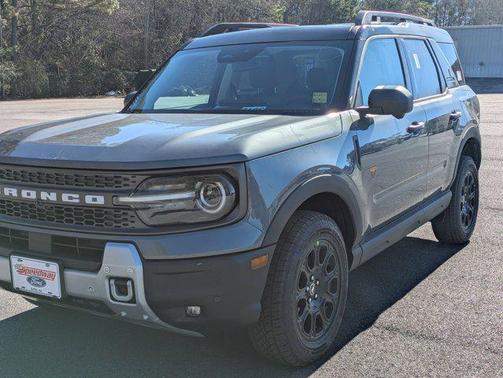 Carbonized Gray Metallic 2025 Ford Bronco Sport Badlands