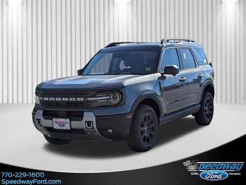 Carbonized Gray Metallic 2025 Ford Bronco Sport Badlands