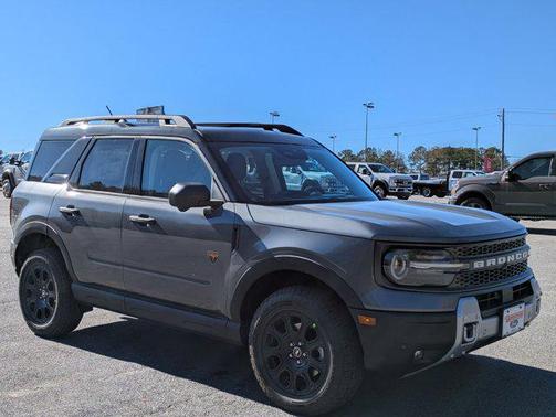 Carbonized Gray Metallic 2025 Ford Bronco Sport Badlands