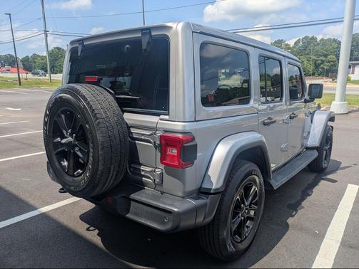 Billet Silver Metallic Clearcoat 2020 Jeep Wrangler Unlimited Sahara