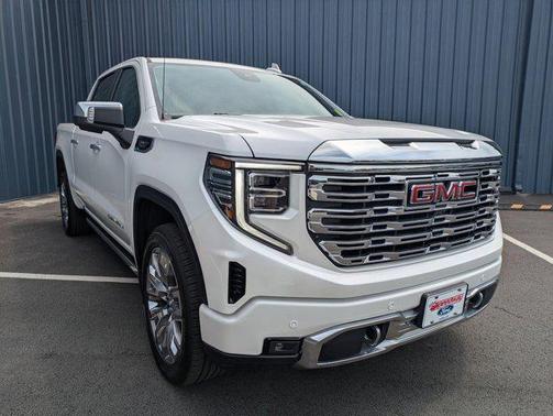 White Frost Tricoat 2024 GMC Sierra 1500 Denali