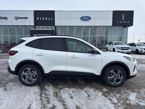 star white metallic tri-coat 2026 Ford Escape ST-Line
