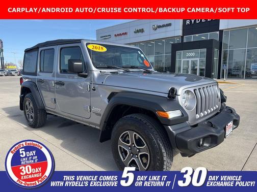 2018 Jeep Wrangler Unlimited Sport
