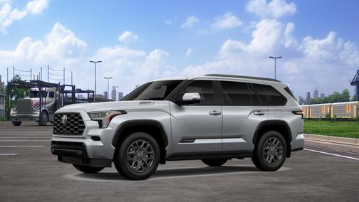 Silver 2026 Toyota Sequoia Platinum