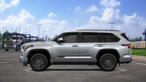 Silver 2026 Toyota Sequoia Platinum