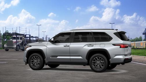 Silver 2026 Toyota Sequoia Platinum